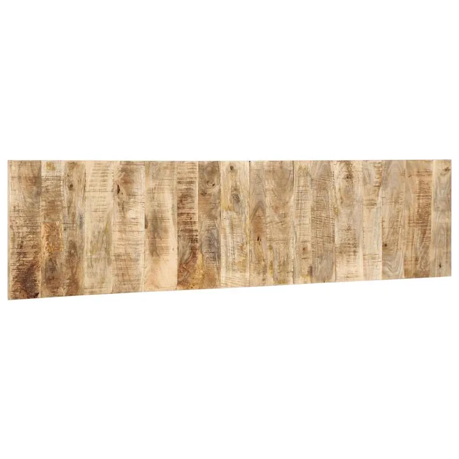 Tête de lit 200 cm bois de manguier brut massif - 4