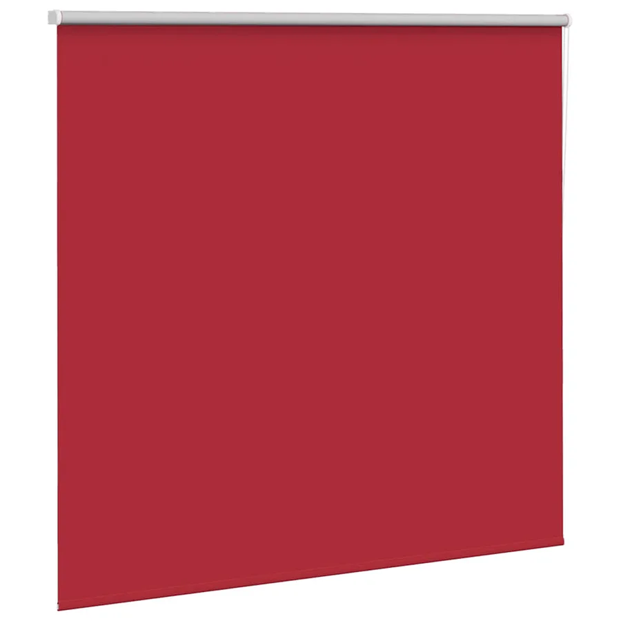 Store enrouleur occultant rouge largeur du tissu 151,6 cm - 3