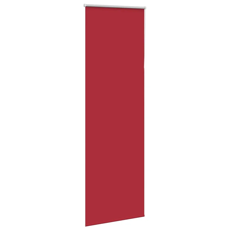 Store enrouleur occultant rouge largeur du tissu 65,7 cm - 3