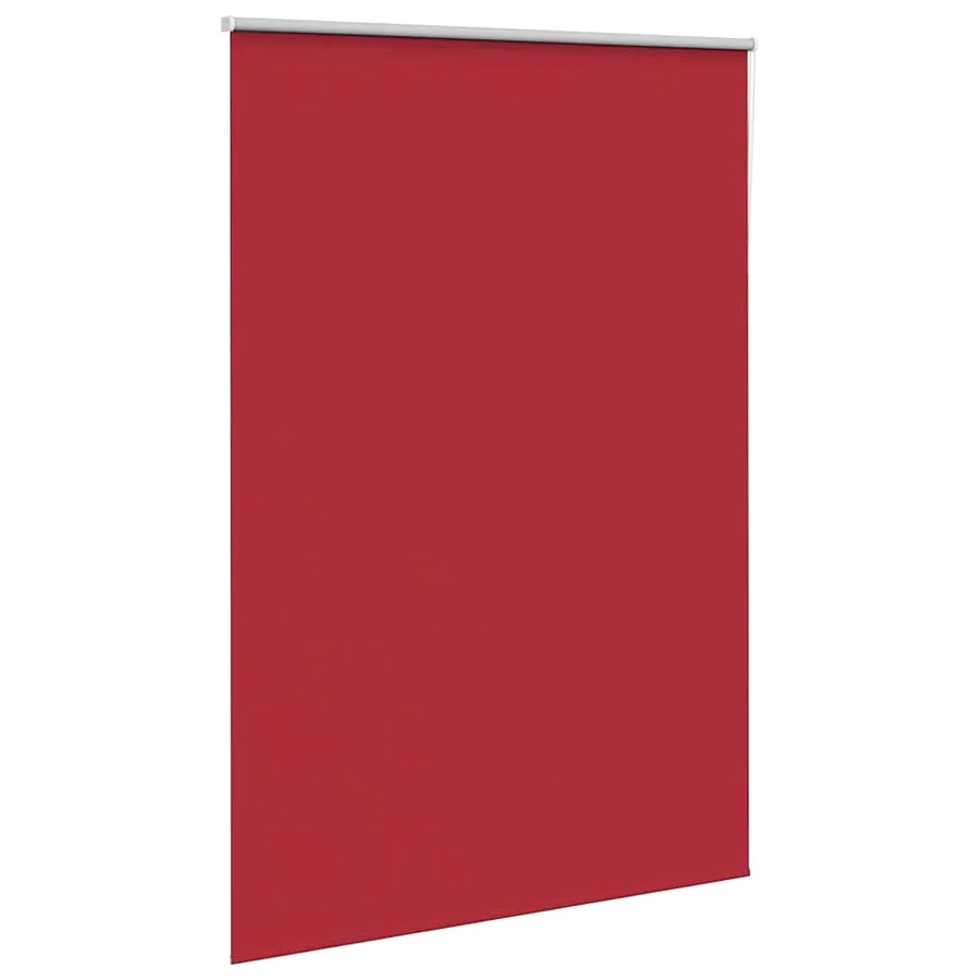 Store enrouleur occultant rouge largeur du tissu 151,6 cm - 3