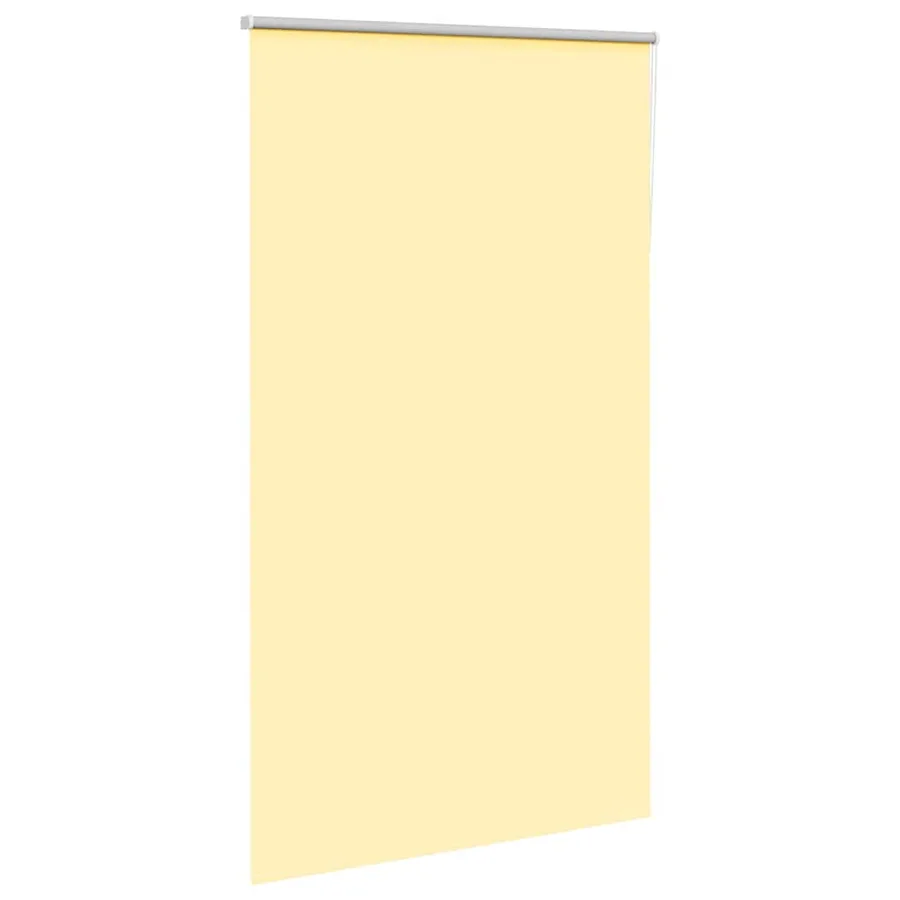 Store enrouleur occultant jaune largeur du tissu 131,6 cm - 3