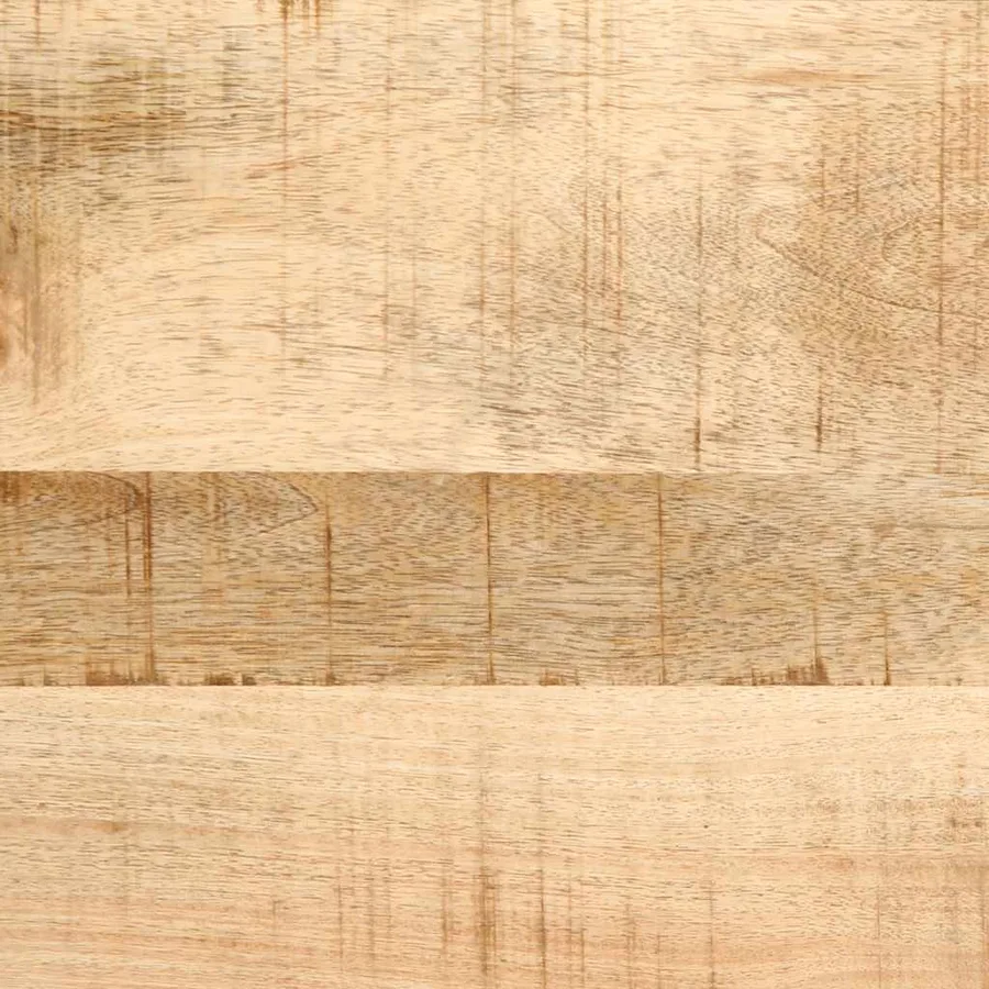 Table console 90x32x75 cm bois massif de manguier brut - 10