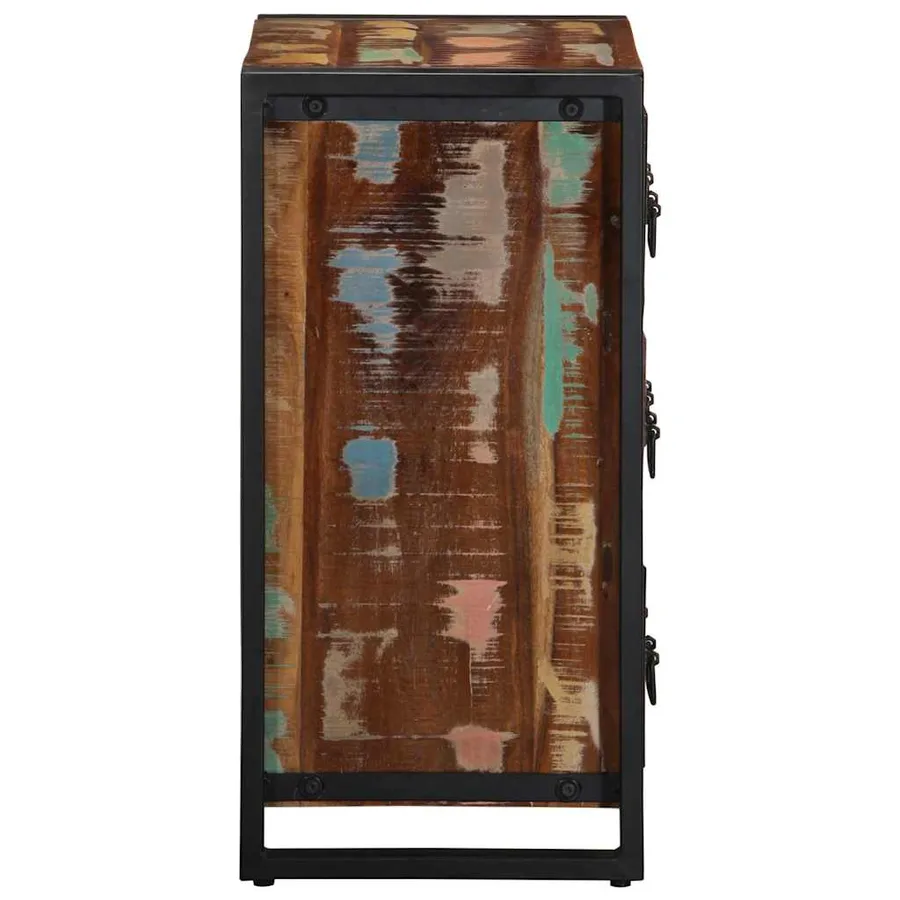 Buffet 50x35x70 cm bois massif de récupération - 3