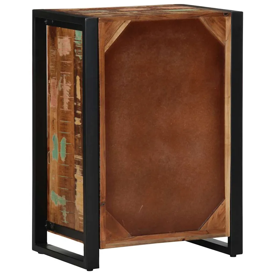 Buffet 50x35x70 cm bois massif de récupération - 4