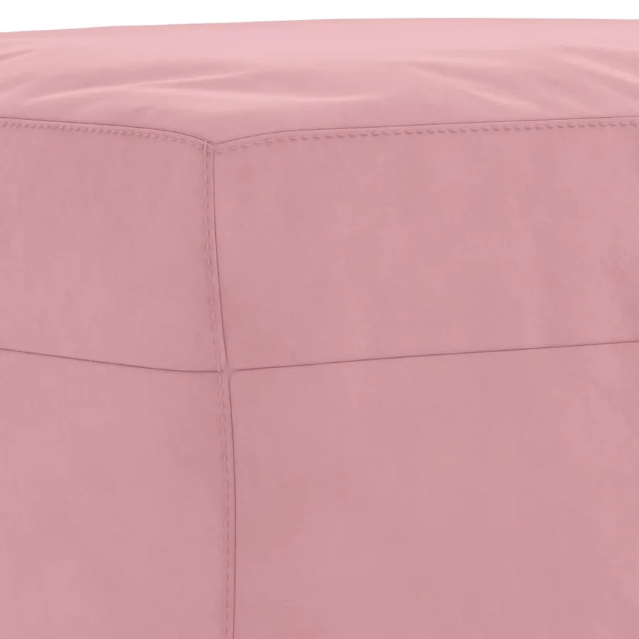 Ensemble de canapés 4 pcs rose velours - 8