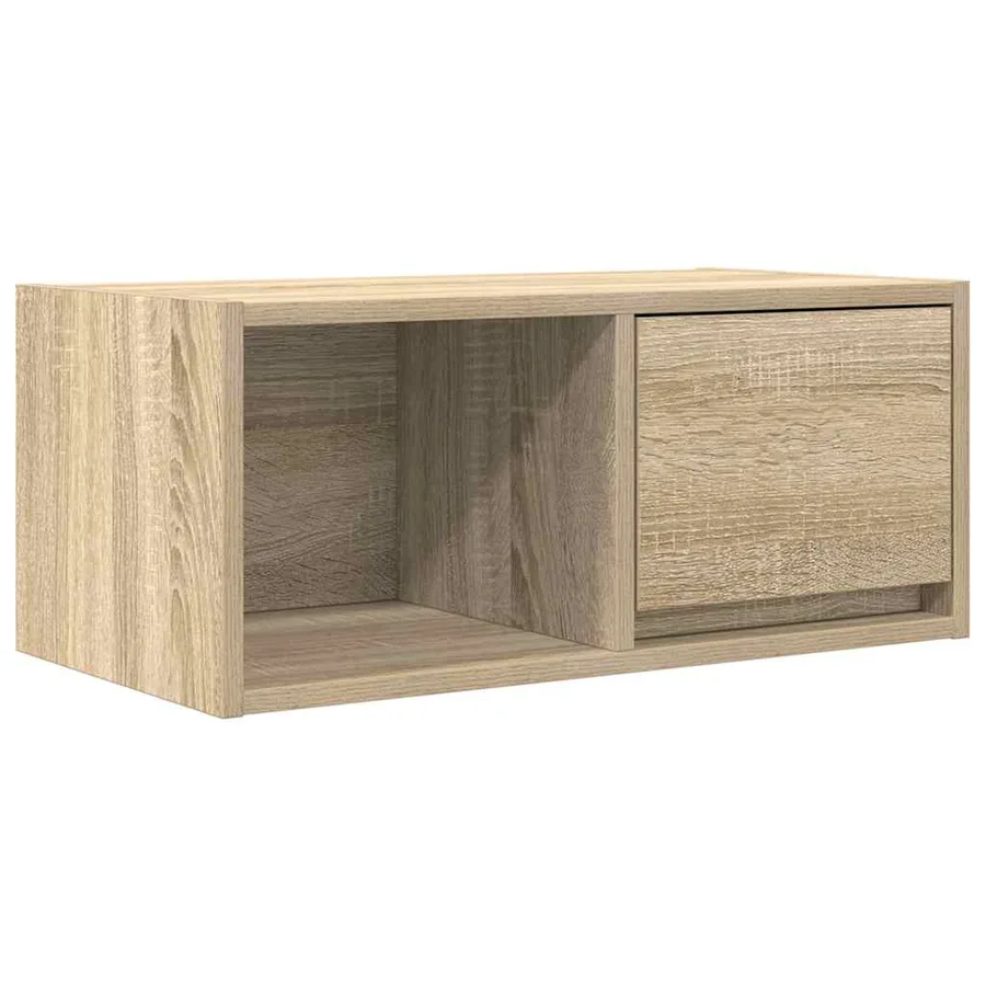 Meuble TV chêne sonoma 60x31x25,5 cm bois d'ingénierie - 2