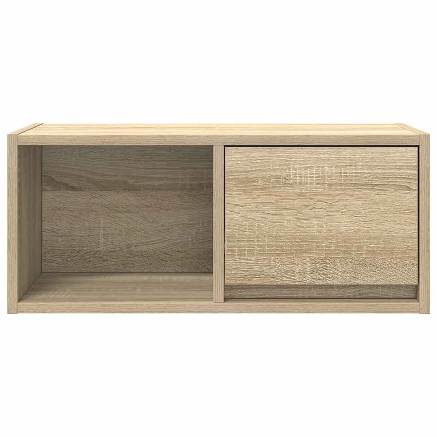 Meuble TV chêne sonoma 60x31x25,5 cm bois d'ingénierie - 6