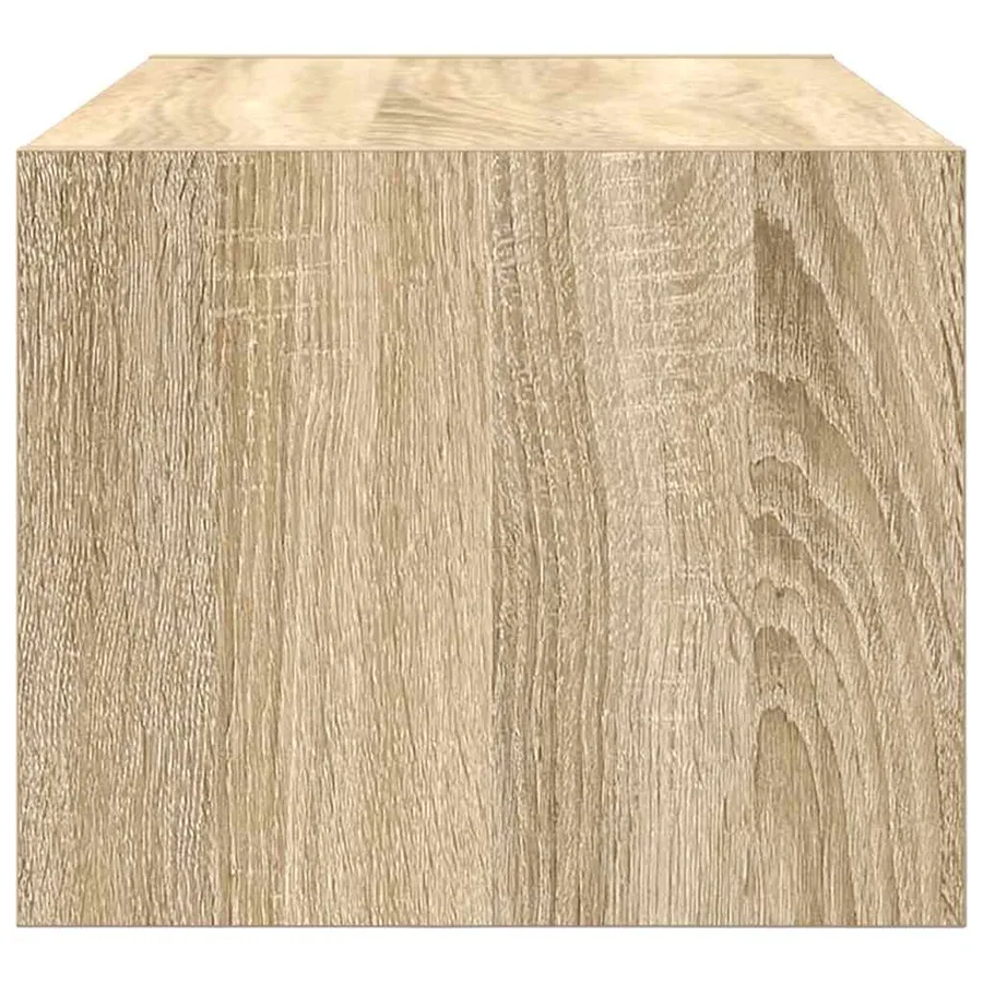 Meuble TV chêne sonoma 60x31x25,5 cm bois d'ingénierie - 7