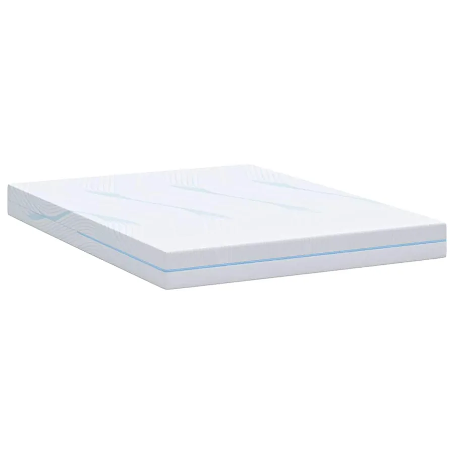 Matelas Moyennement ferme 140 x 190 cm Blanc - 6