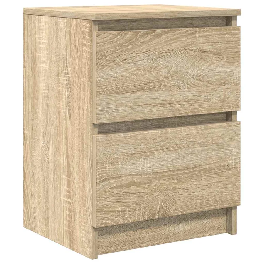 Meuble TV chêne sonoma 40x35x54 cm bois d'ingénierie - 2