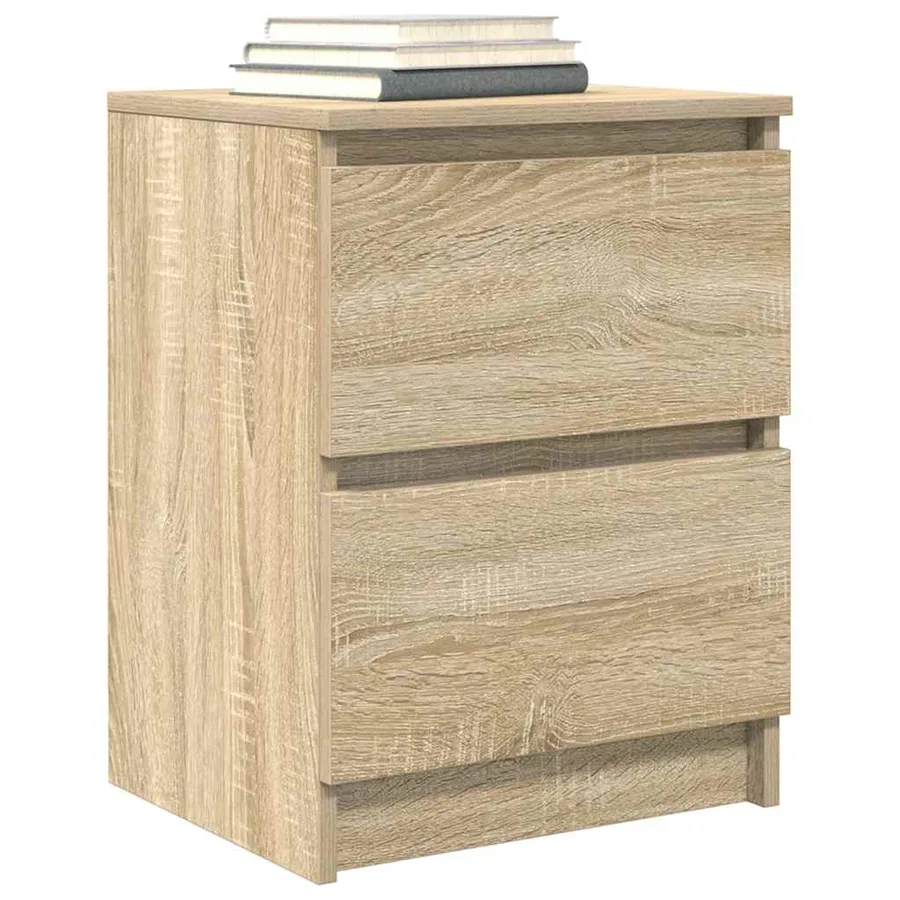 Meuble TV chêne sonoma 40x35x54 cm bois d'ingénierie - 4