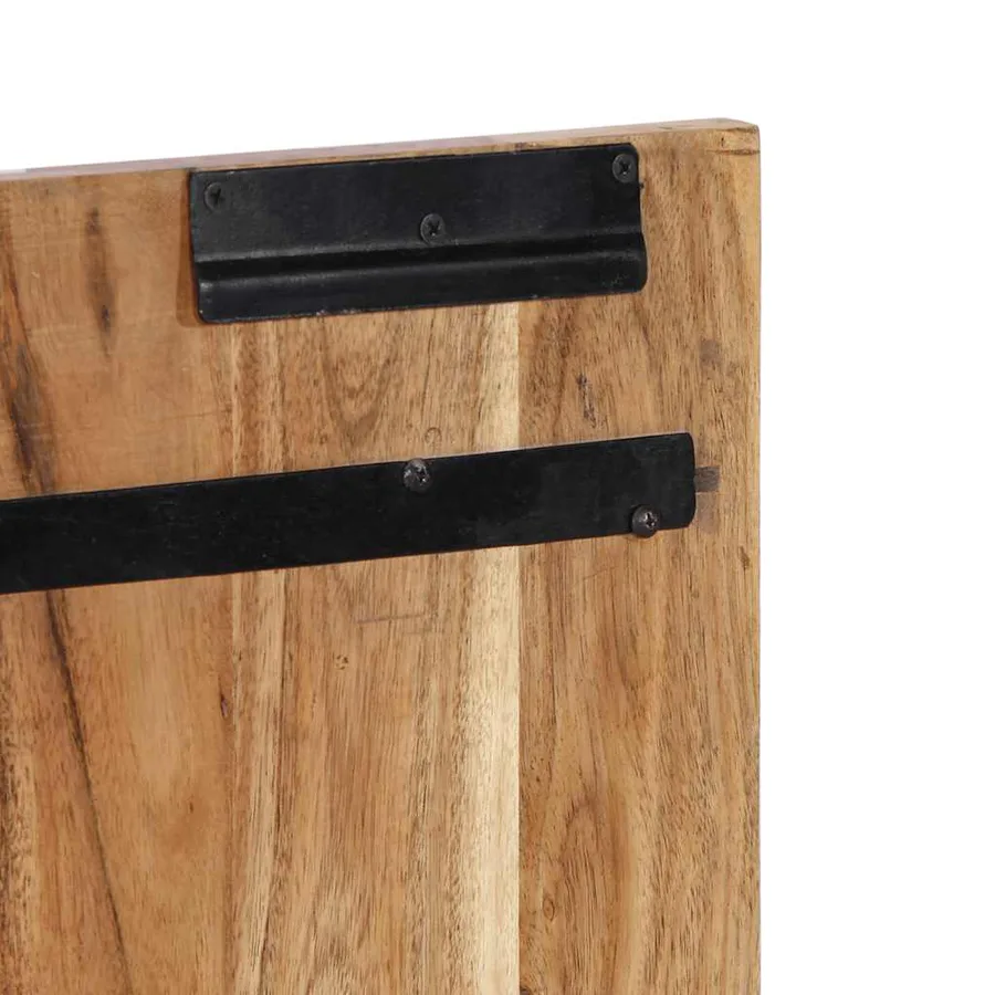 Tête de lit 140 cm bois d'acacia massif - 8