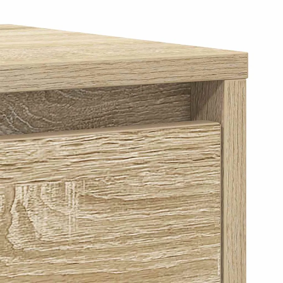 Buffet chêne sonoma 29,5x34x76 cm bois d'ingénierie - 10