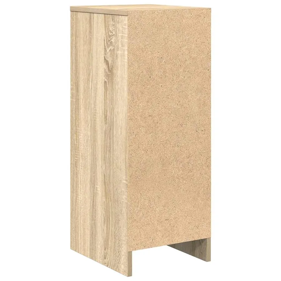 Buffet chêne sonoma 29,5x34x76 cm bois d'ingénierie - 8