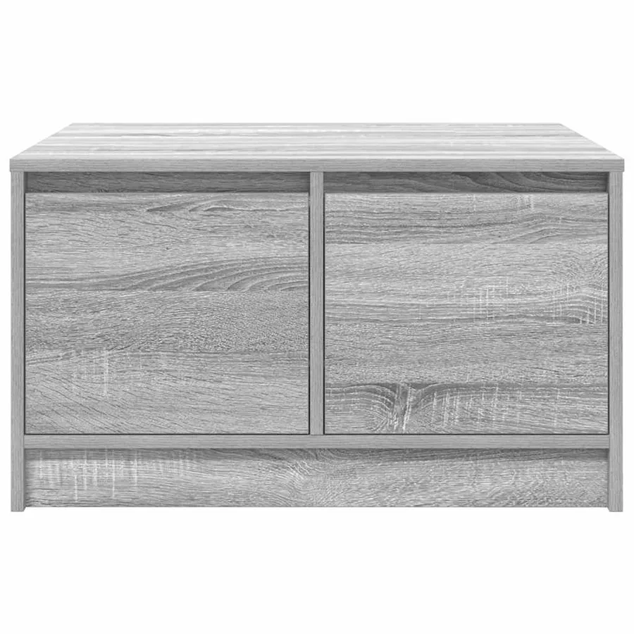 Table basse avec tiroirs sonoma gris 70,5x70x40 cm - 6