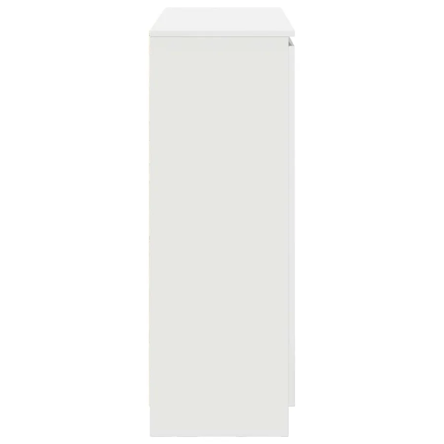 Buffet avec tiroirs blanc 100,5x35x98,5 cm bois d'ingénierie - 7