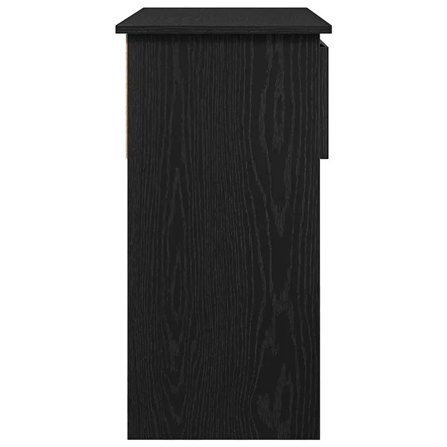 Table console avec tiroirs noir 85,5x38,5x74,5 cm - 7