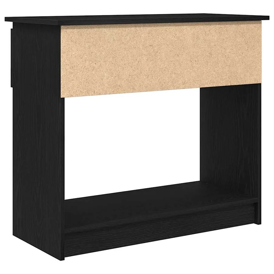 Table console avec tiroirs noir 85,5x38,5x74,5 cm - 8