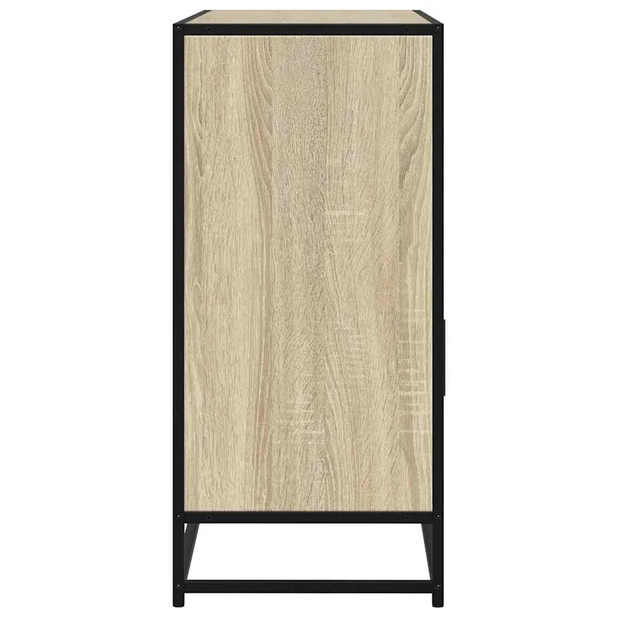 Buffet chêne sonoma 100x35x76 cm bois d'ingénierie - 5