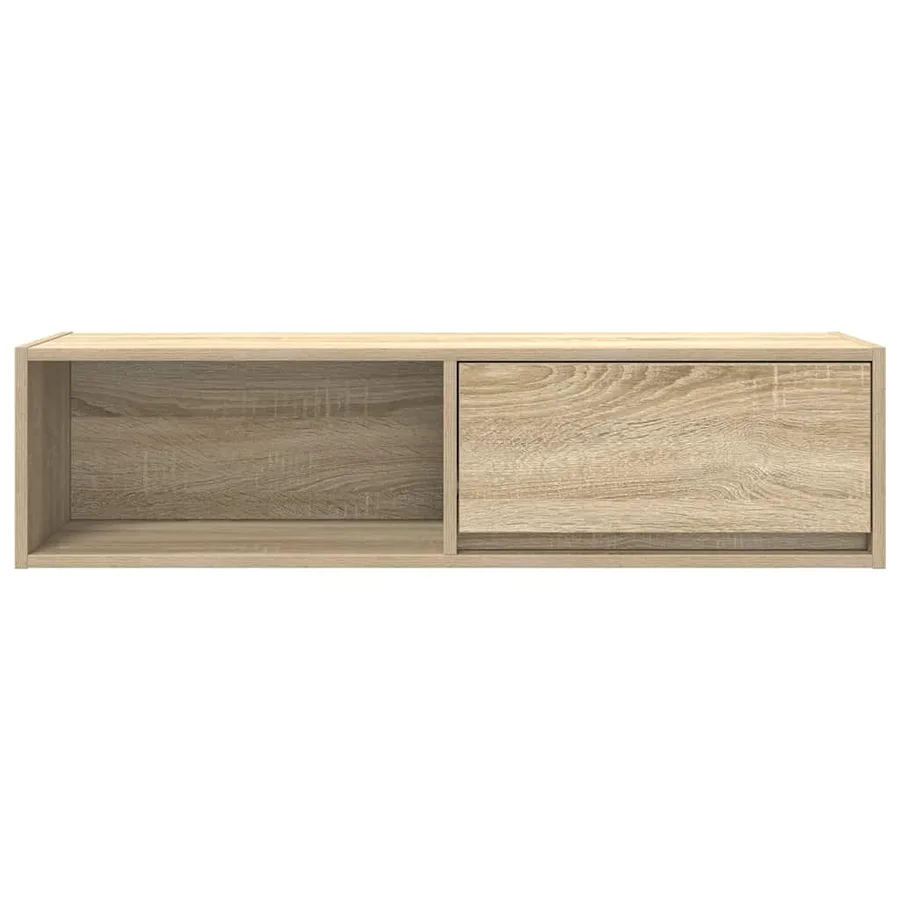 Meubles TV 2 pcs chêne sonoma 100x31x25,5 cm bois d'ingénierie - 7