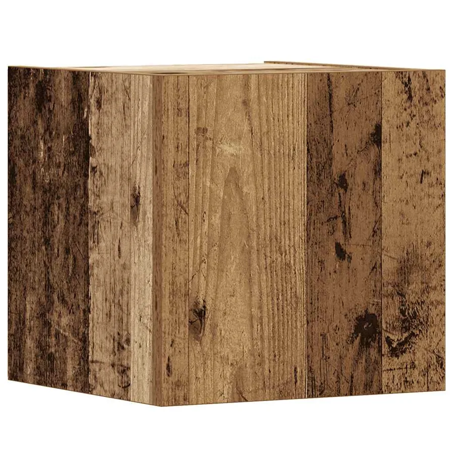 Ensemble de meuble TV mural 6 pcs vieux bois bois d'ingénierie - 6