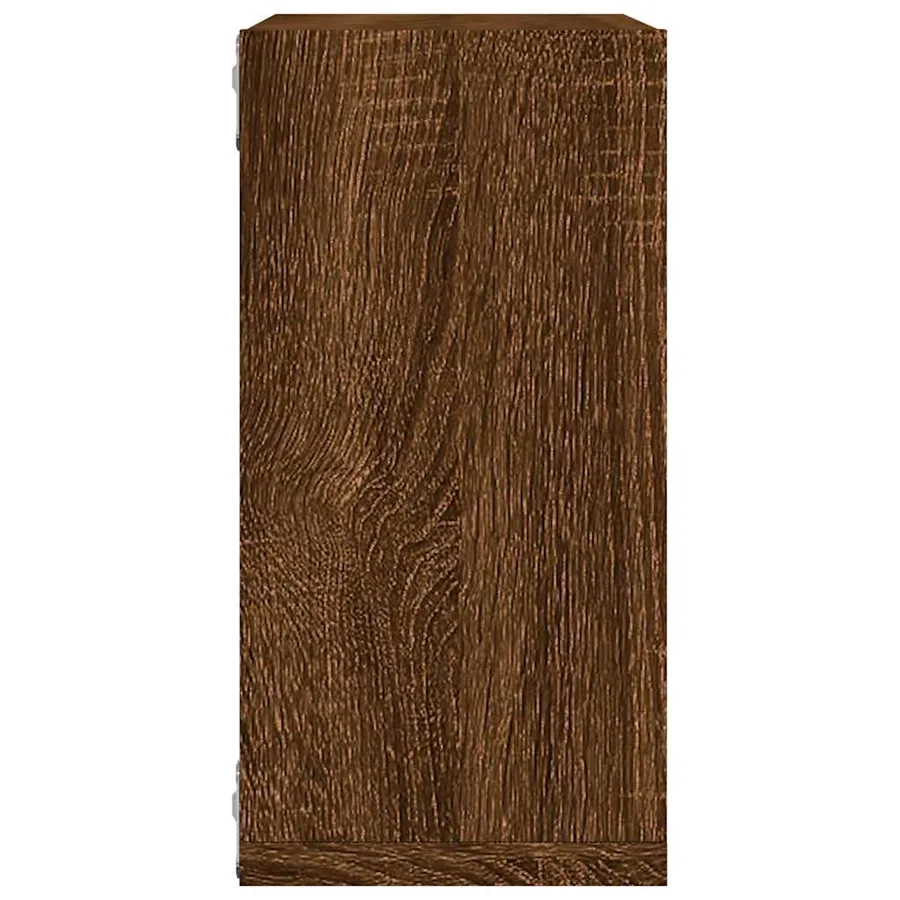 Étagères murales sous forme cube 2 pcs chêne marron 30x15x30cm - 7