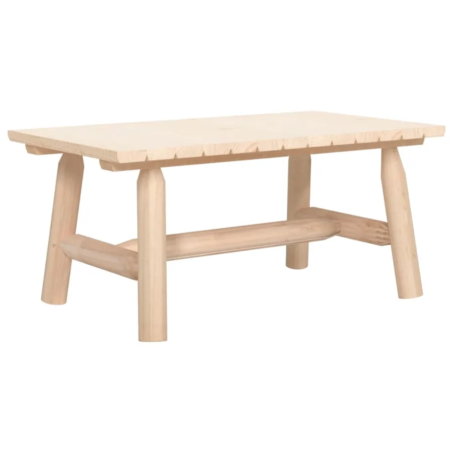 Ensemble de salon de jardin 3 pcs bois massif d'épicéa - 4