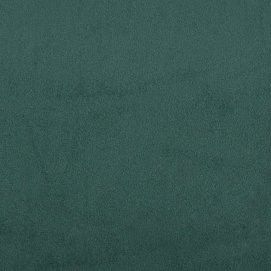 Sommier à lattes de lit et matelas et LED vert foncé 180x210cm velours - 16
