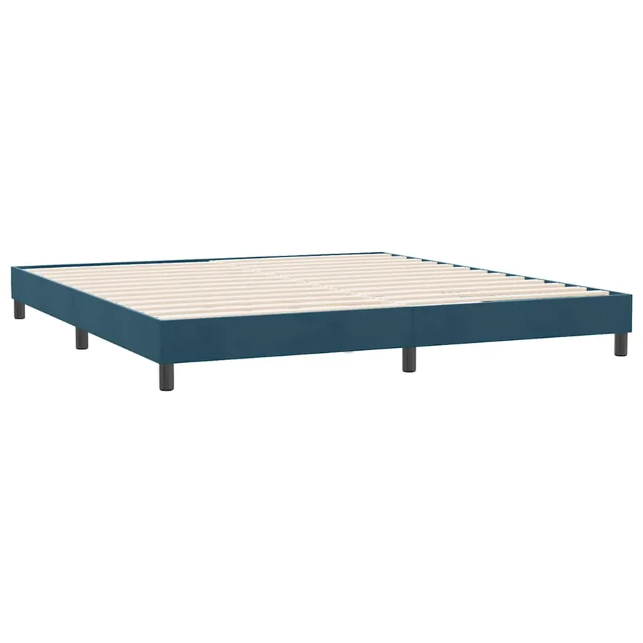 Sommier à lattes de lit sans matelas 180x210 cm velours - 3