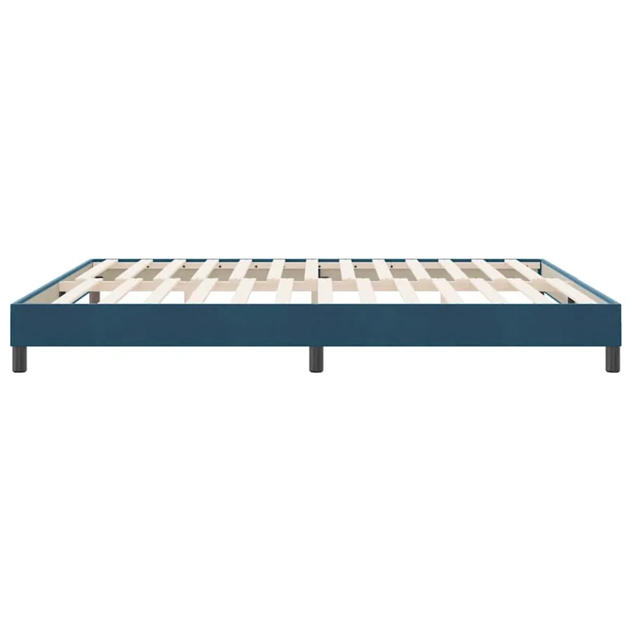 Sommier à lattes de lit sans matelas 180x210 cm velours - 6