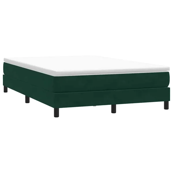 Sommier à lattes de lit sans matelas 160x210 cm velours