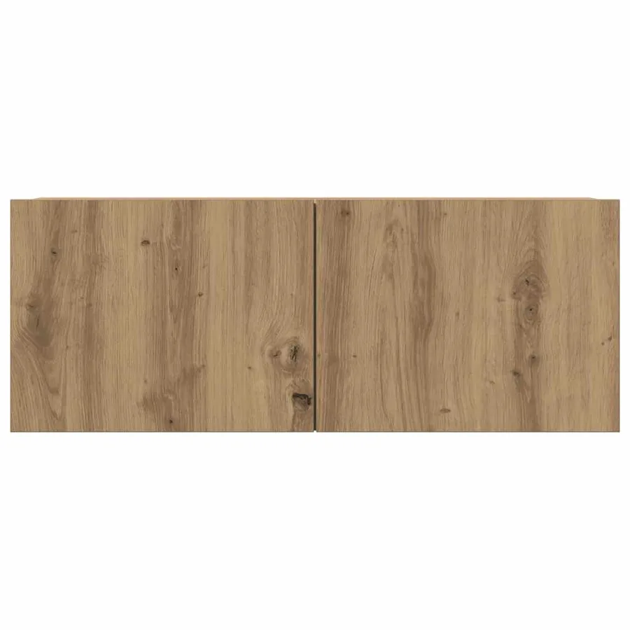 Meubles TV muraux 2 pcs chêne artisanal 80x30x30 cm - 5