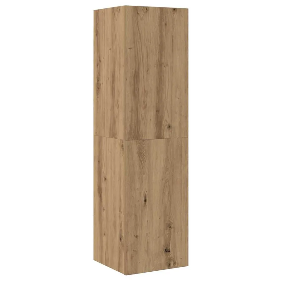 Ensemble de meuble TV mural 7 pcs chêne artisanal - 6
