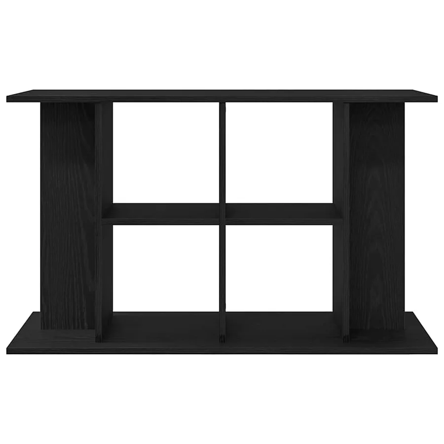 Support d'aquarium Chêne noir 100x40x60 cm Bois d'ingénierie - 5