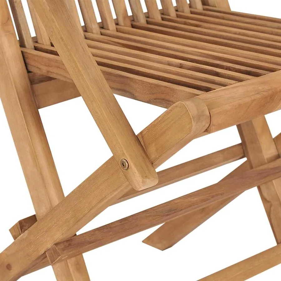Ensemble de salle à manger pour jardin 7 pcs Marron - 10