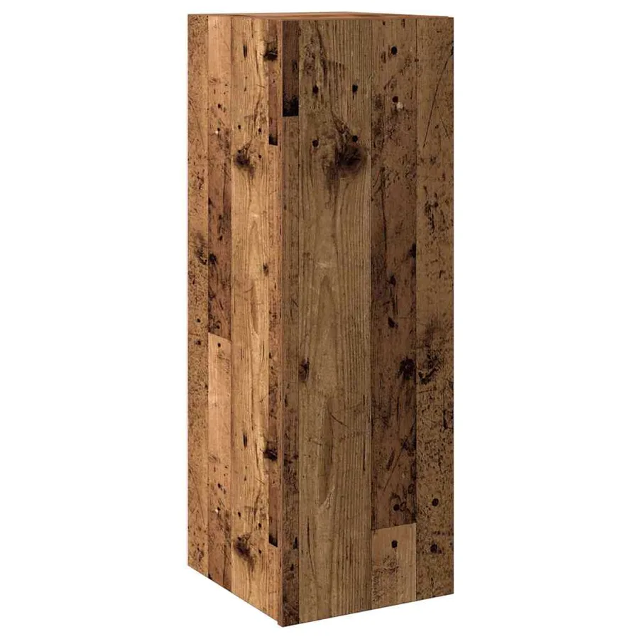 Ensemble de meuble TV mural 8 pcs vieux bois bois d'ingénierie - 4