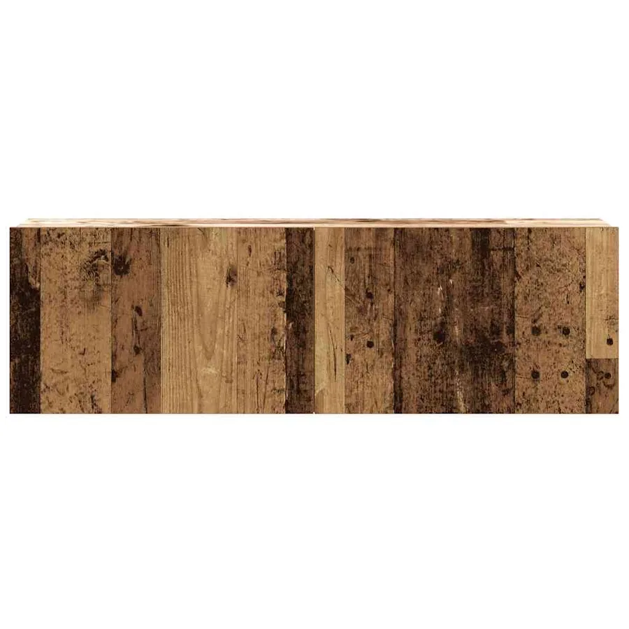 Ensemble de meuble TV mural 6 pcs vieux bois bois d'ingénierie - 5