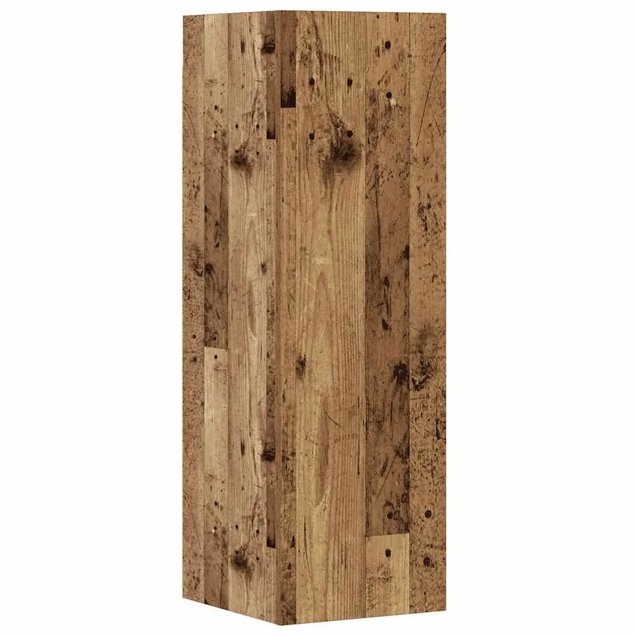Ensemble de meuble TV mural 6 pcs vieux bois bois d'ingénierie - 8
