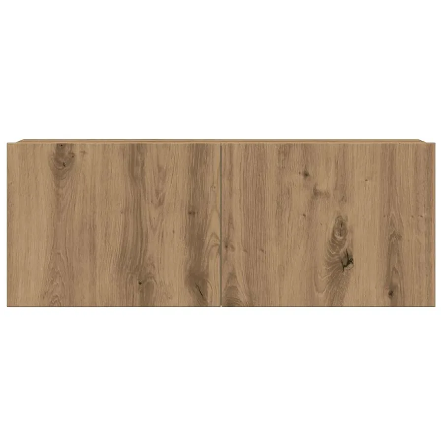 Ensemble de meuble TV mural 6 pcs chêne artisanal - 7