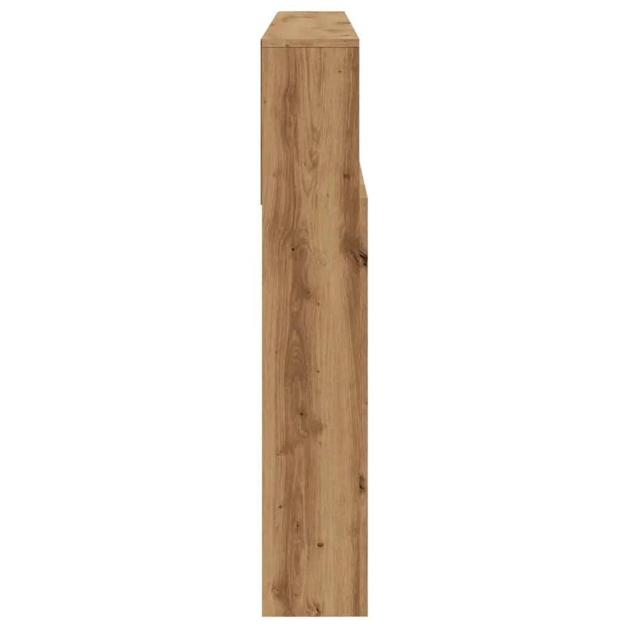 Armoire à tête de lit Chêne artisanal 180 x 19 x 103,5 cm Bois d'ingénierie - 5