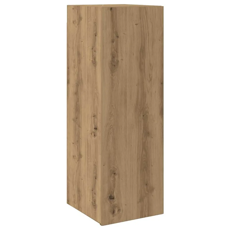 Ensemble de meuble TV mural 5 pcs chêne artisanal - 6