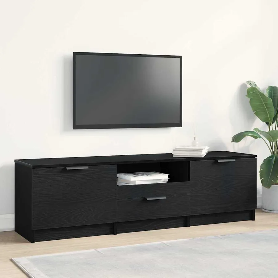Meuble TV avec tiroir 140 x 35 x 40 cm Bois d'ingénierie