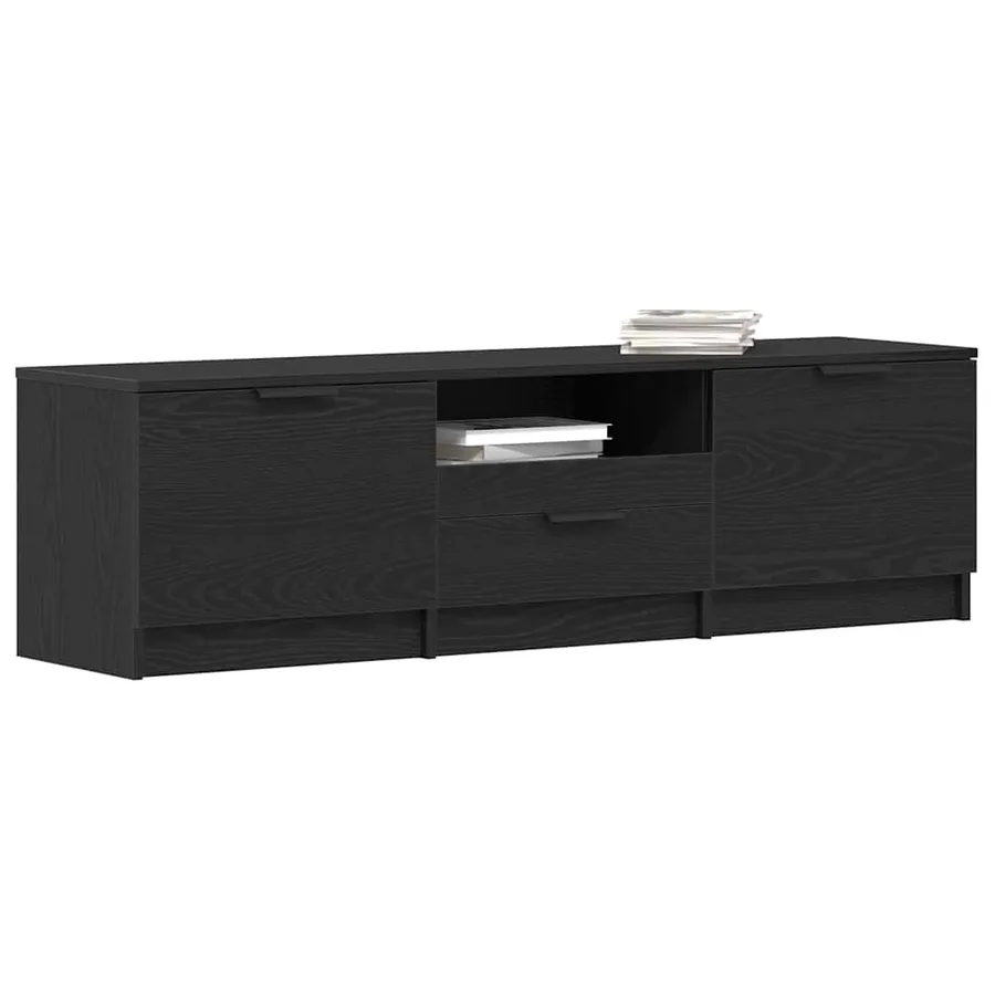 Meuble TV avec tiroir 140 x 35 x 40 cm Bois d'ingénierie - 3