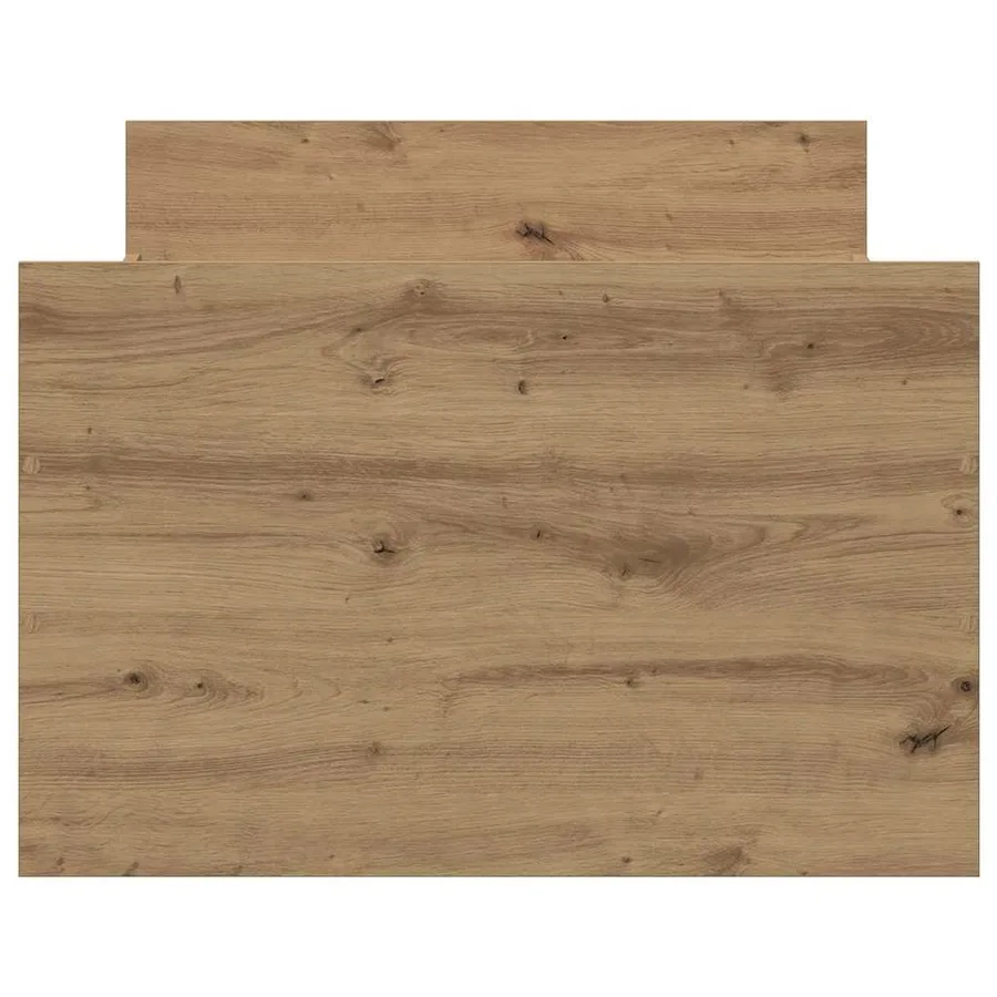 Cadre de lit Chêne artisanal 193 x 78 x 50 cm Bois d'ingénierie - 6