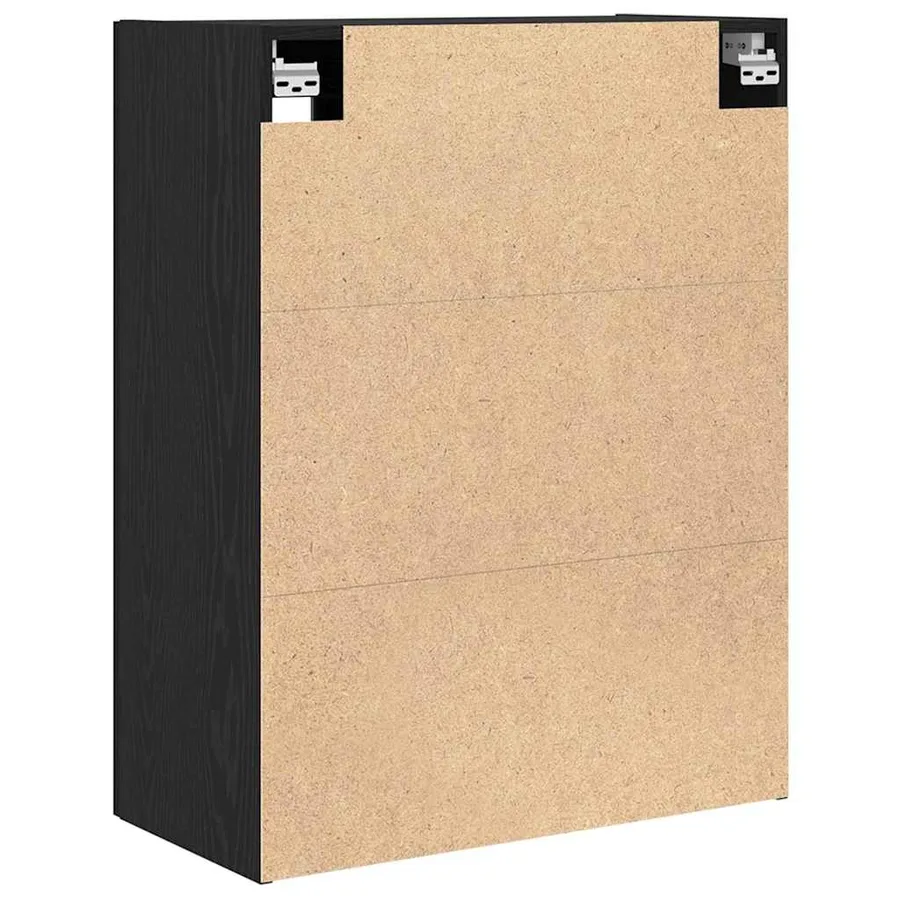 Meuble mural Chêne noir 69,5 x 34 x 90 cm Bois d'ingénierie - 6