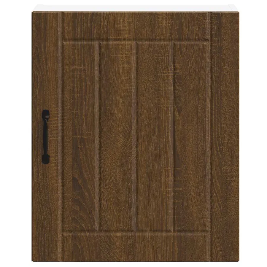 Armoire murale de cuisine Lucca chêne marron bois ingénierie - 5