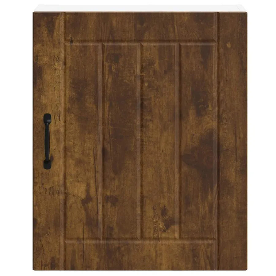 Armoire murale de cuisine Lucca chêne fumé bois ingénierie - 5