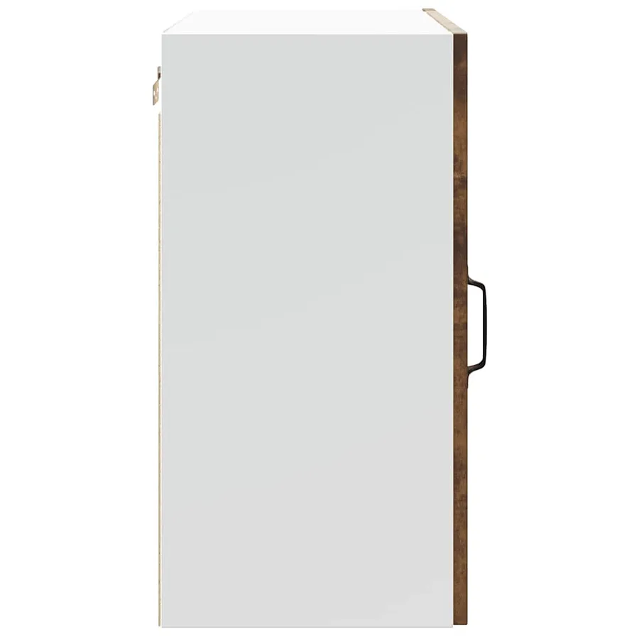 Armoire murale de cuisine Lucca chêne fumé bois ingénierie - 7