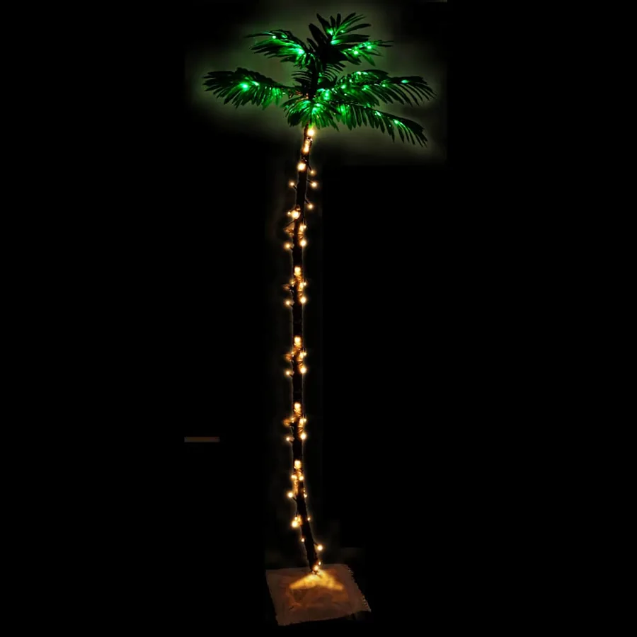 Palmier à LED 192 LED Blanc chaud 300 cm - 3