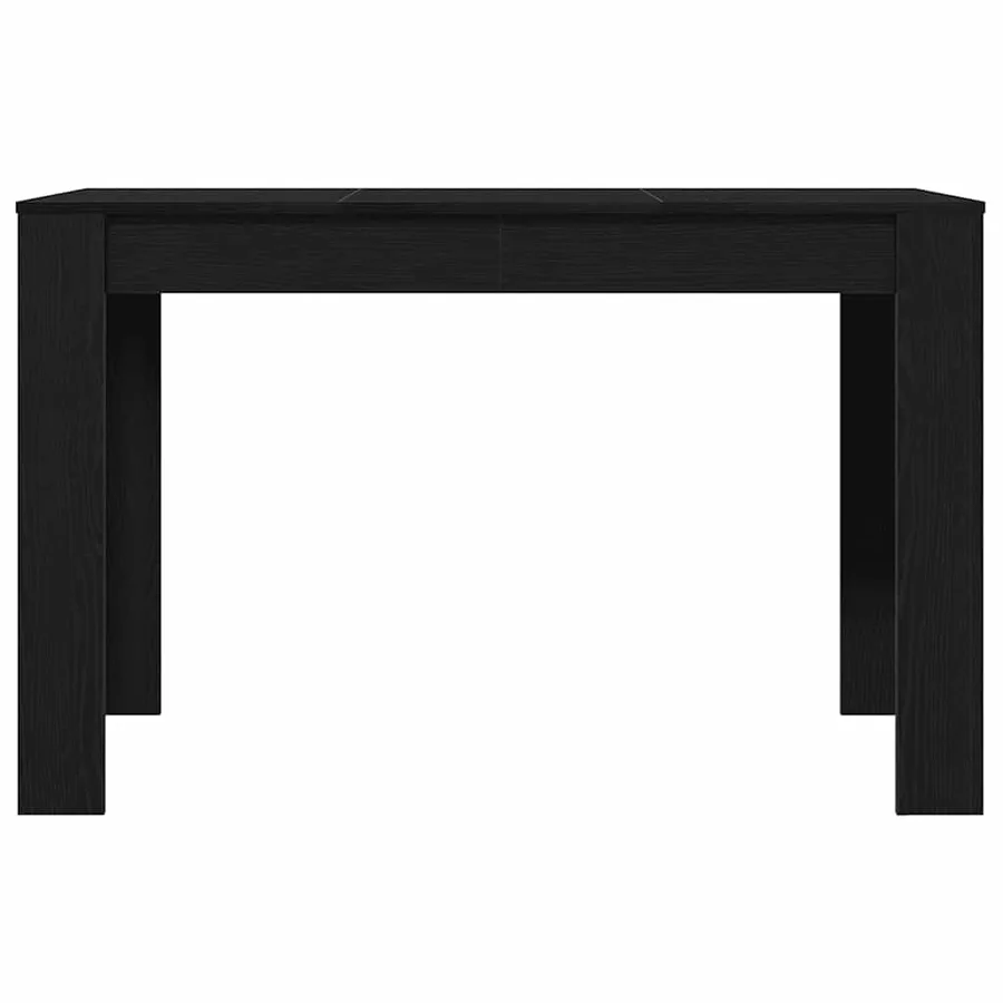 Table à dîner chêne noir 120x60x76 cm bois d'ingénierie - 5